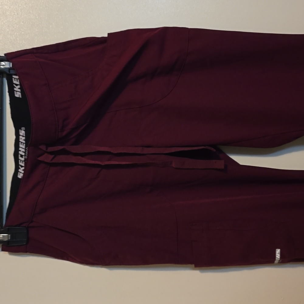 Skechers Women's Burgundy Scrub Pants